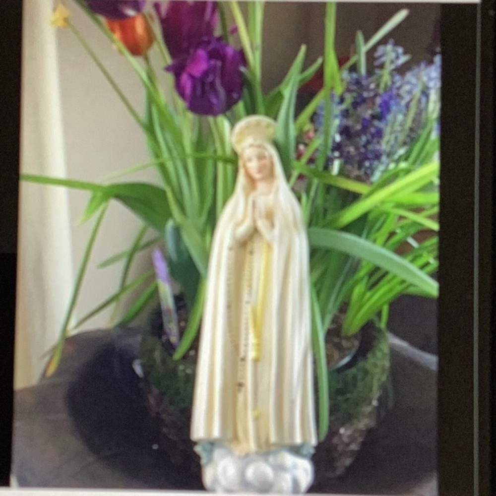 ⚜️ MADONNA & CHILD BAVARIAN SCULPTED PLATE FRANKLIN MINT 10" PRISTINE BEAUTY - Picture 7 of 16